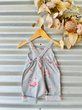 Load image into Gallery viewer, Babes Overalls 3M Grey Florals