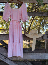Load image into Gallery viewer, the Sunday dress ~ pink gingham midi xs/s