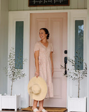 Load image into Gallery viewer, Pippa wrap dress ~ pre loved 🥰 XS/S pink tiny floral