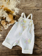 Load image into Gallery viewer, Babes Overalls 3M Cream Cottage Florals