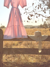 Load image into Gallery viewer, the Sunday dress ~ pink gingham midi xs/s
