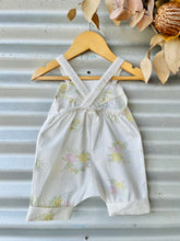 Load image into Gallery viewer, Babes Overalls 3M Cream Cottage Florals
