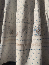 Load image into Gallery viewer, Picnic Skirt 🧺 custom made blue florals
