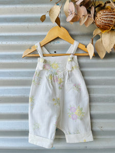 Babes Overalls 3M Cream Cottage Florals