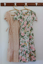 Load image into Gallery viewer, Pippa wrap dress ~ pre loved 🥰 XS/S pink tiny floral
