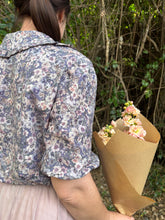 Load image into Gallery viewer, Dulcie Blouse ~ custom made ditsy florals s m l xl
