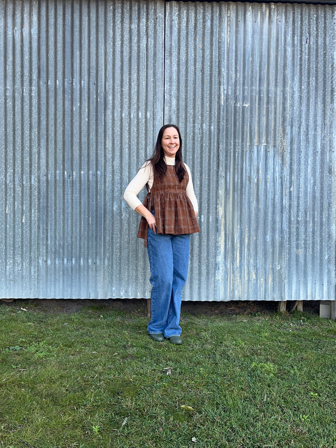 farmhouse smock  xs/s & m/l