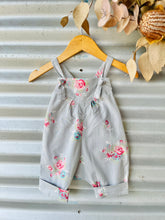 Load image into Gallery viewer, Babes Overalls 3M Grey Florals
