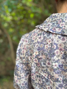 Dulcie Blouse ~ custom made ditsy florals s m l xl